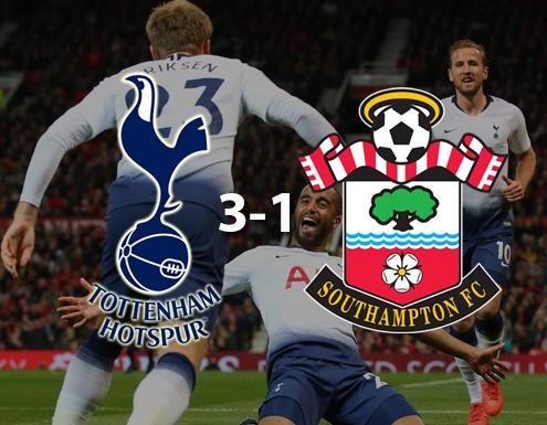 Spurs v Southampton Premier League Review Spurs 3-1 Southampton